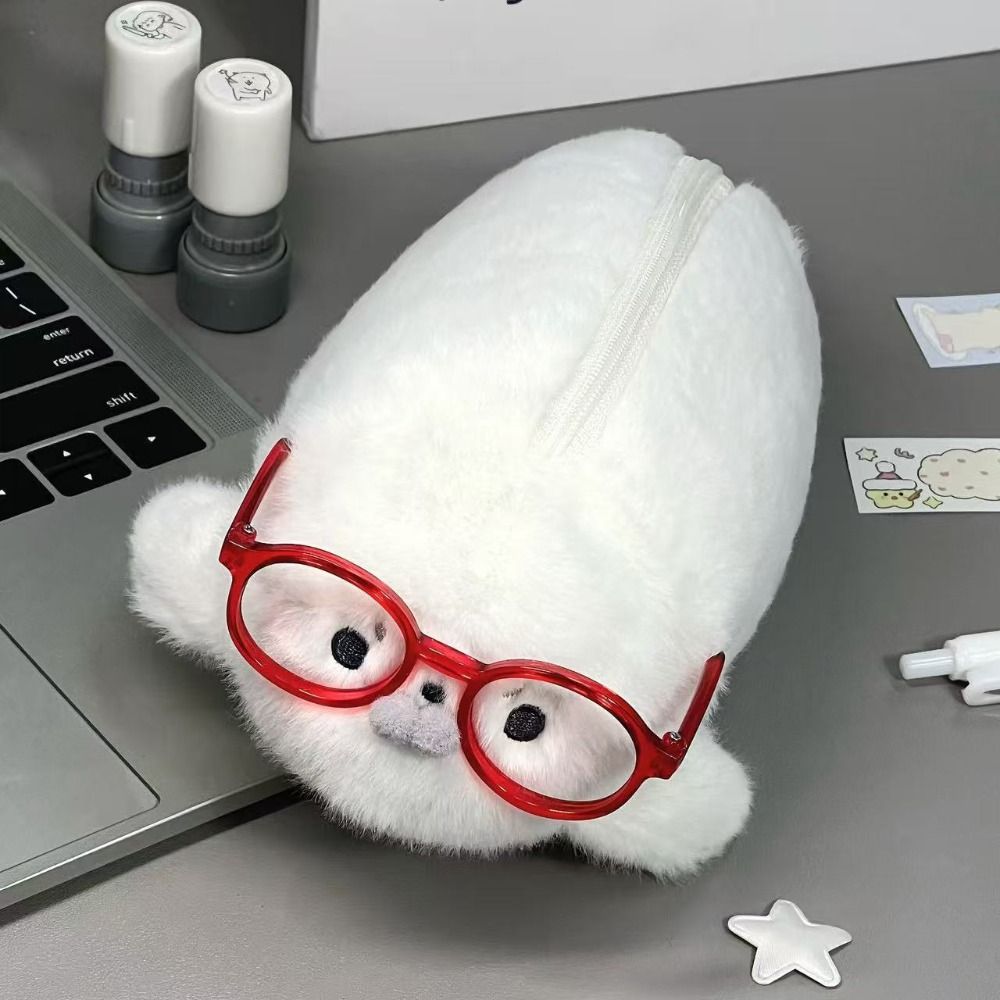 Aesthetic Large Pencil Case Pouch - Lustiges Stempeldock-Federmäppchen mit hohem ästhetischem Wert,