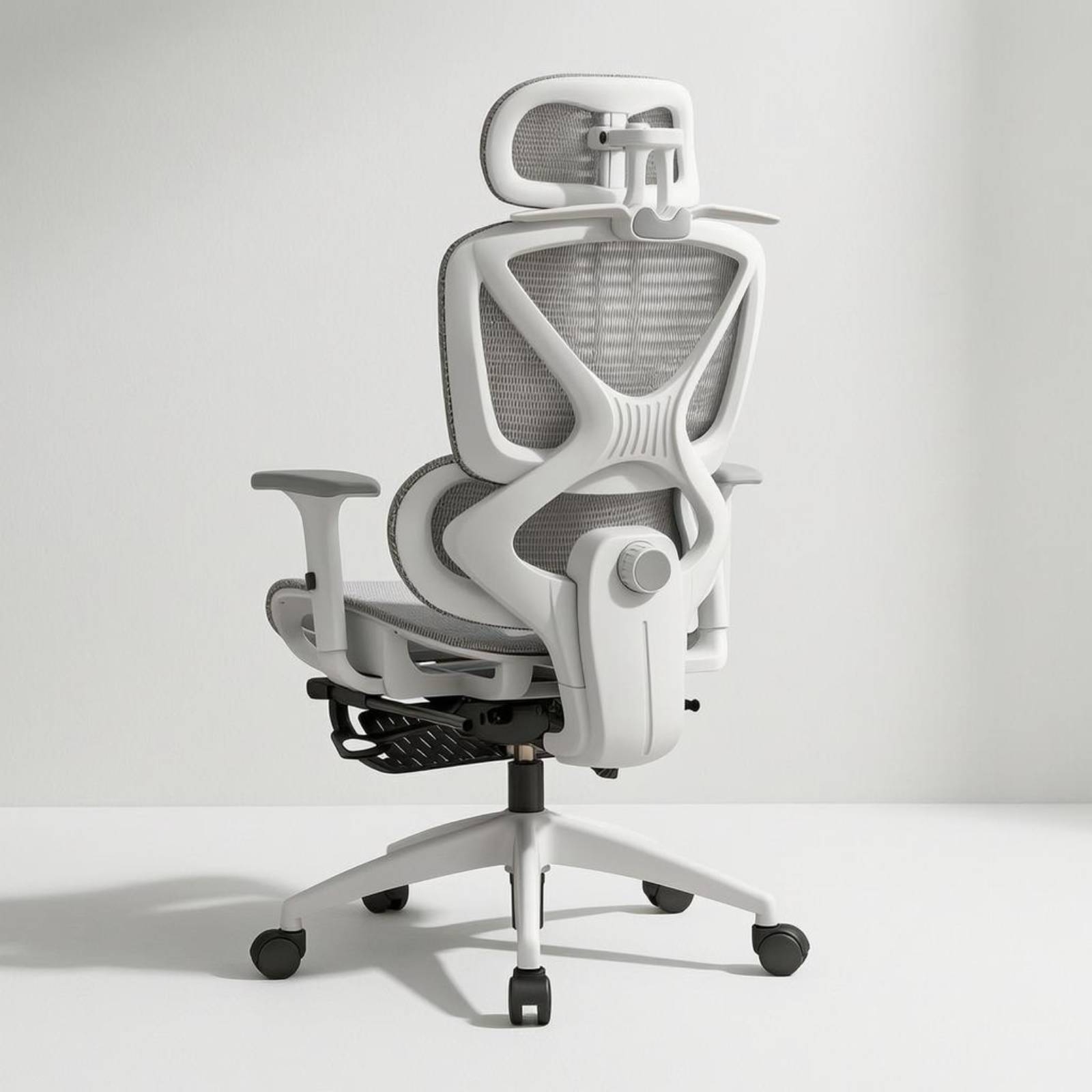 Office Furniture - Ergonomischer Netzrücken-Stuhl mit verstellbarer Rückenlehne, hoher
