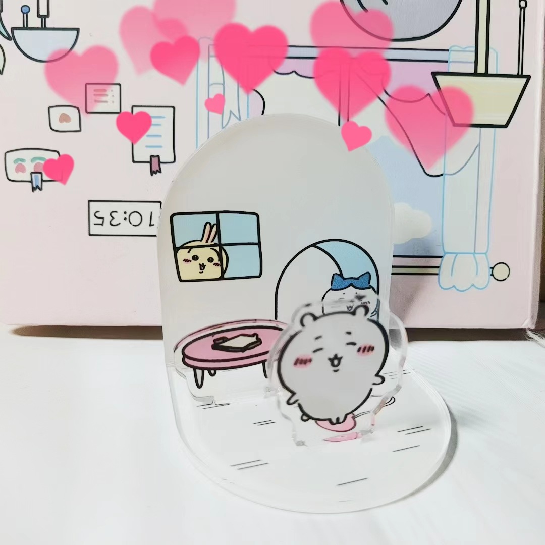 Desk Accessories - Niedliches Schild aus Acryl, Desktop-Dekoration, Cartoon-Design,