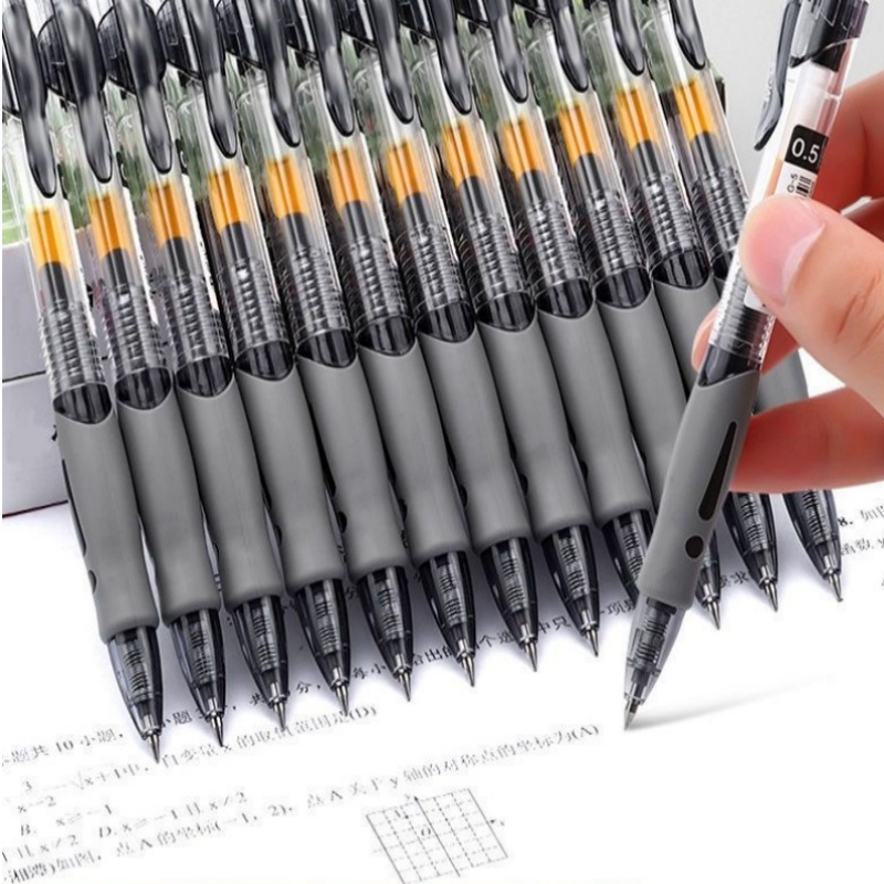 School Supplies - 13/30-teiliges Set einziehbarer Gelstifte mit schwarzer/roter/blauer