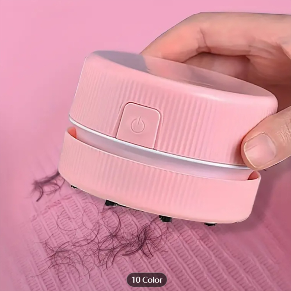 Mini Desktop Vacuum Cleaner For Eraser Dust - Tragbarer Mini-Tischstaubsauger mit Batteriebetrieb, Tischstaubwischer für