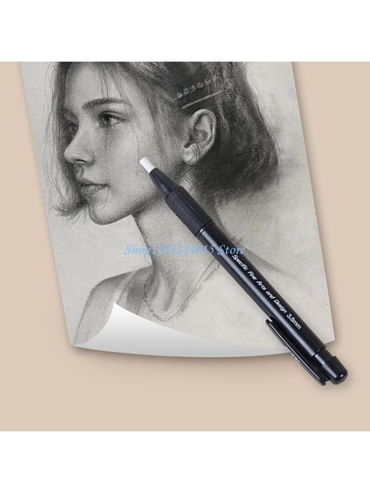 Retractable Eraser Pen Click - R6FF Retractable Clicks Radierstift 5 Minen