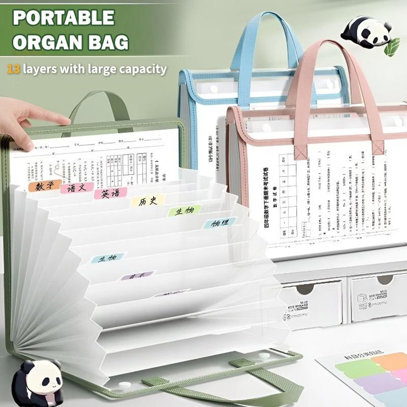 A4 Tragbarer Akkordeon-Aktenor – Expandable Accordion File Folder 13 Pockets Bewertung und Preis