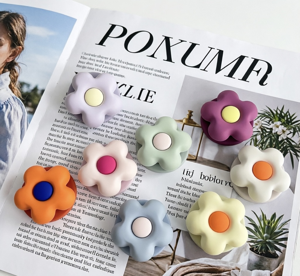 Niedlicher Matter Blumen-Silik – Desk Accessories Bewertung und Preis
