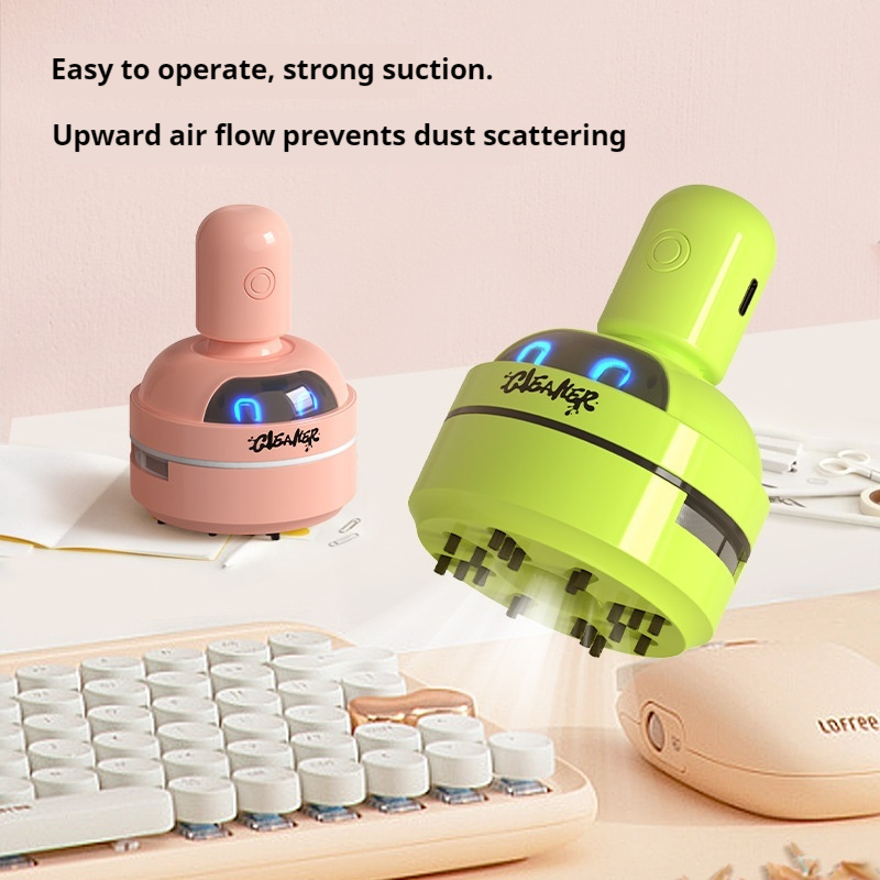 Neue Version Cartoon Mini Trag – Mini Desktop Vacuum Cleaner For Eraser Dust Bewertung und Preis