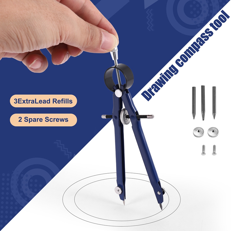 4er-Pack X((Professioneller Zi – Math Geometry Set With Compass Bewertung und Preis
