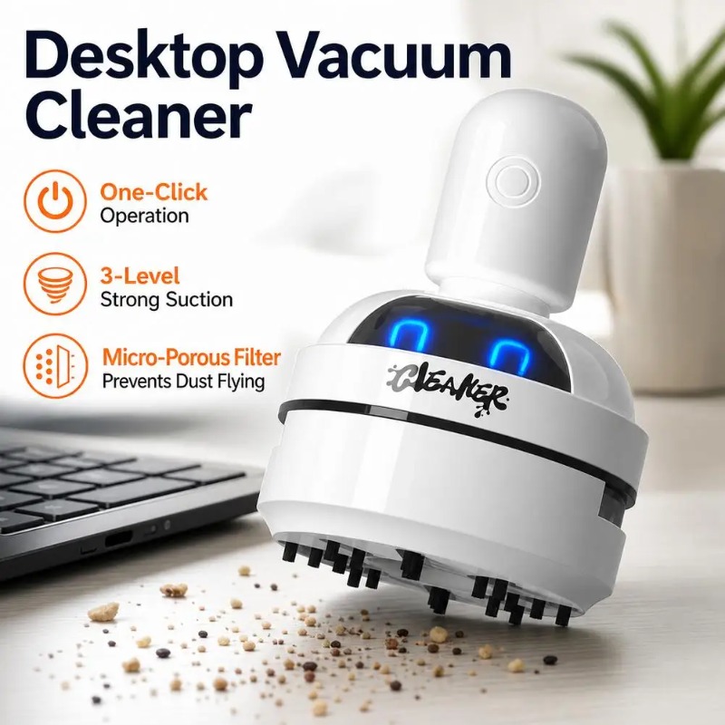Desktop-Staubsauger Cartoon Mi – Mini Desktop Vacuum Cleaner For Eraser Dust Bewertung und Preis