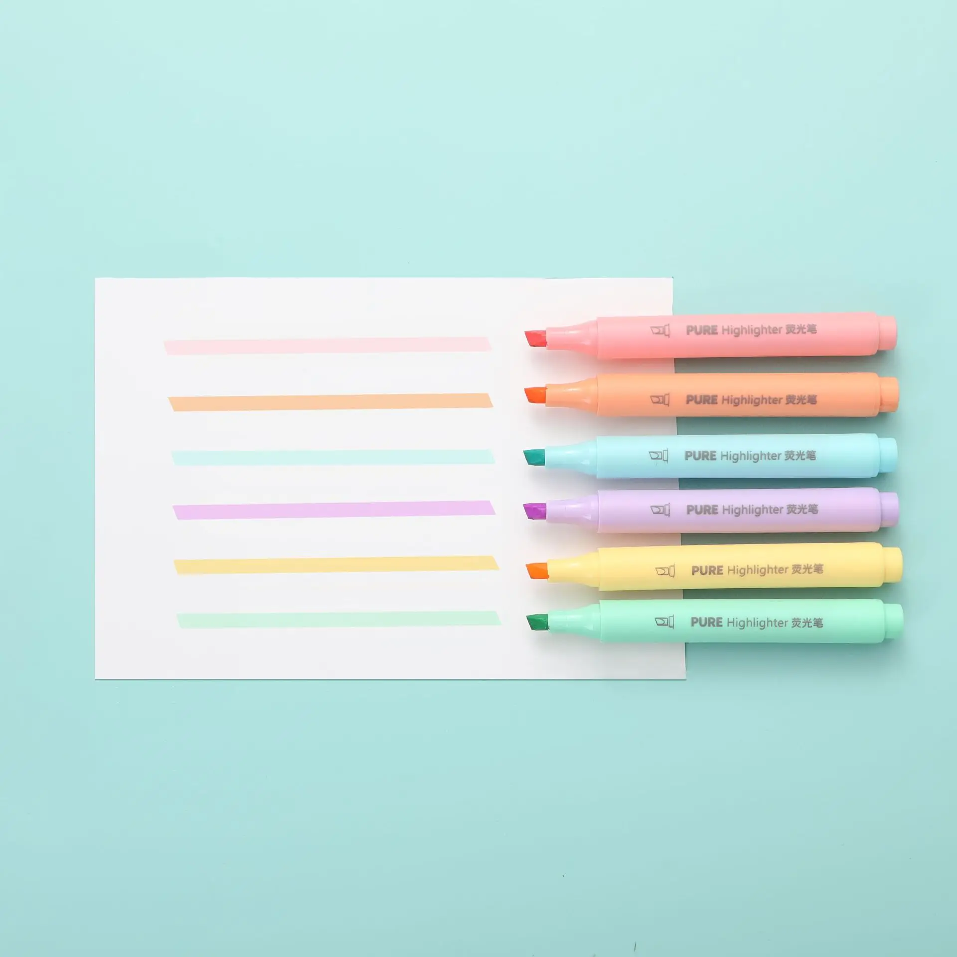 6 Stück/Set Pastellfarbene Mac – Pastel Highlighter Set Double Ended Bewertung und Preis